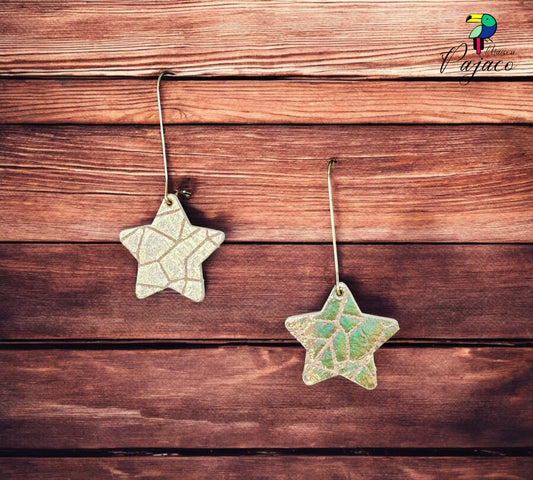 Boucles d'oreilles - Etoile filante electro