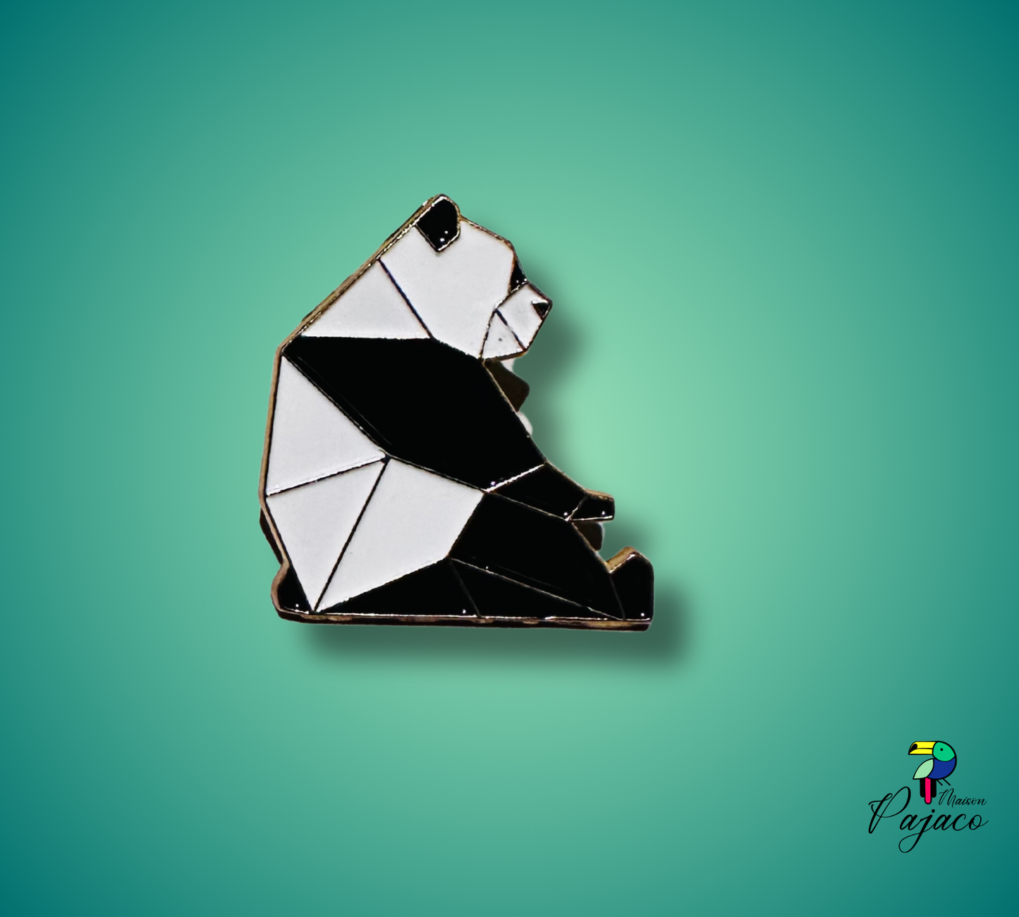 Pin's - Panda origami
