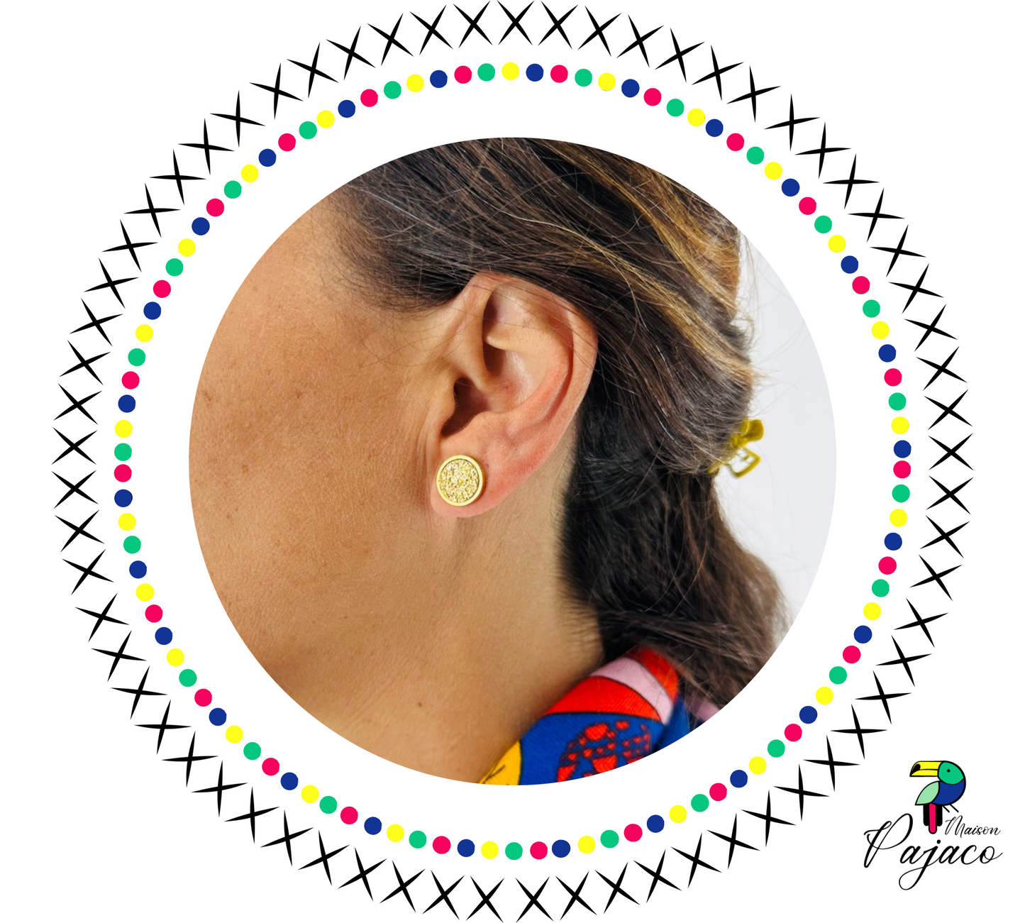 Puce dorée (10mm)