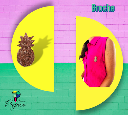 Broche Ananas