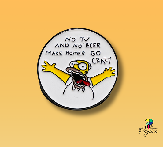 Pin's - Simson crazy Homer