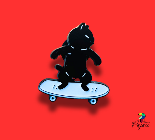 Pin's - Cat skate