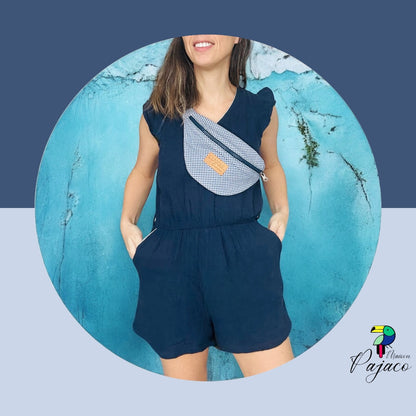 Banane l'Unique S - Vichy bleu