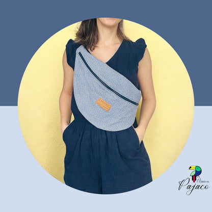 Banane L'Unique XL - Vichy bleu